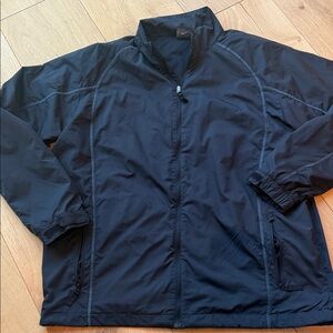 Nike Golf Men's Black Windbreaker Jacket